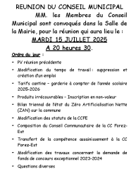 Affiche 15-07-2025